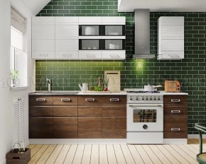 ТЕХНО-2 Кухонный гарнитур 2,0 в Глазове - glazov.mebel24.online | фото