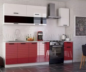 ТЕХНО-3 Кухонный гарнитур 2,0 м Компоновка №2 в Глазове - glazov.mebel24.online | фото 2