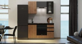 ТЕХНО-6 Кухонный гарнитур 1,5 м в Глазове - glazov.mebel24.online | фото