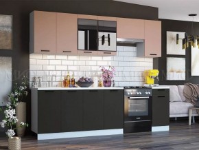 ТЕХНО Кухонный гарнитур 2,6 м Компоновка №3 в Глазове - glazov.mebel24.online | фото