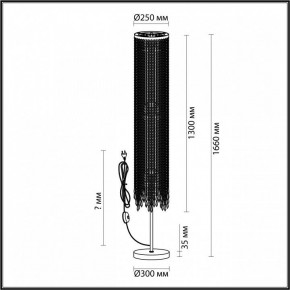 Торшер Odeon Light Chokka 5028/3F в Глазове - glazov.mebel24.online | фото 4