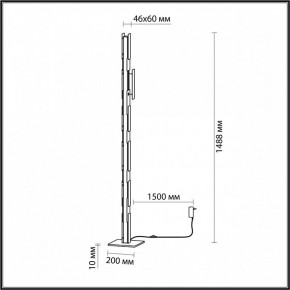 Торшер Odeon Light Fierro 4991/36FL в Глазове - glazov.mebel24.online | фото 4