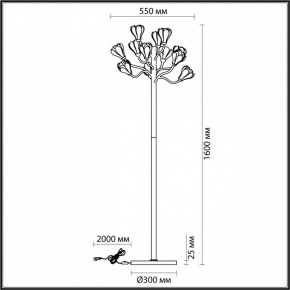Торшер Odeon Light Gardi 5090/12F в Глазове - glazov.mebel24.online | фото 5
