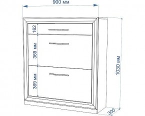 Тумба для обуви Нобиле ОБВ-90 в Глазове - glazov.mebel24.online | фото 4