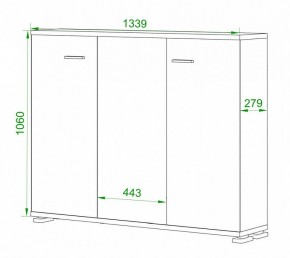 Тумба Домино нельсон ПУ-60-4 в Глазове - glazov.mebel24.online | фото 2