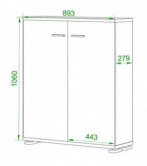 Тумба Домино ПУ-50-3 в Глазове - glazov.mebel24.online | фото 2