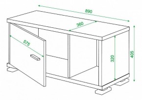 Тумба комбинированная Домино СБ-30/1 в Глазове - glazov.mebel24.online | фото 3