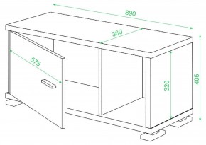 Тумба комбинированная СБ-30/1 в Глазове - glazov.mebel24.online | фото 2