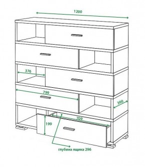 Тумба комбинированная СБ-40/5 в Глазове - glazov.mebel24.online | фото 2