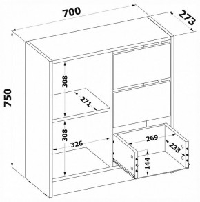 Тумба комбинированная Т-1 в Глазове - glazov.mebel24.online | фото 4