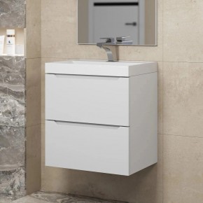 Тумба под раковину Uperwood Tanos 50 см, подвесная, белая матовая в Глазове - glazov.mebel24.online | фото
