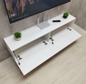 Тумба подвесная под ТВ LINES MTV1-MA 750 Белый глянец (Белый-M 10.1.1) в Глазове - glazov.mebel24.online | фото 11