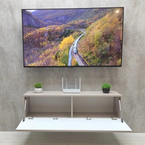 Тумба подвесная под ТВ LINES MTV4-MA 1150 Бежевый (Леда-М 10.1.5) в Глазове - glazov.mebel24.online | фото 3