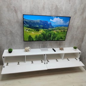 Тумба подвесная под ТВ LINES MTV4-MA 1150 Белый глянец (Белый-M 10.1.1) в Глазове - glazov.mebel24.online | фото 12