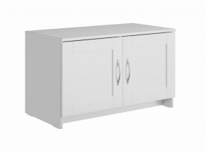 Тумба СИРИУС двухдверная низкая, цвет белый в Глазове - glazov.mebel24.online | фото