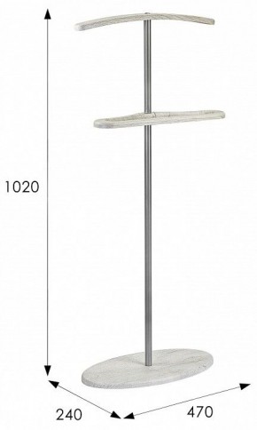 Вешалка для костюма Дэви 3 в Глазове - glazov.mebel24.online | фото 10