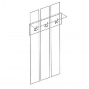 Вешалка "ПА-02" Александрия в Глазове - glazov.mebel24.online | фото 2