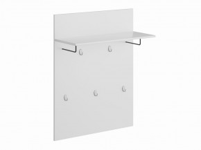 Вешалка СИРИУС настенная с полкой, цвет белый в Глазове - glazov.mebel24.online | фото 2