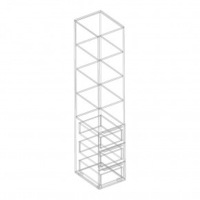 ВИТА Пенал с 3 ящиками в Глазове - glazov.mebel24.online | фото 2