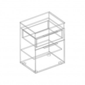 ВИТА Тумба 1-ств с ящиком и нишей в Глазове - glazov.mebel24.online | фото 2