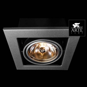 Встраиваемый светильник Arte Lamp Cardani Medio A5930PL-1SI в Глазове - glazov.mebel24.online | фото 2