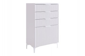 ЗЕФИР Комод (белый муар) в Глазове - glazov.mebel24.online | фото